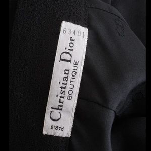 Christian DIOR Boutique Vintage 1990s Numbered Classic Skirt M